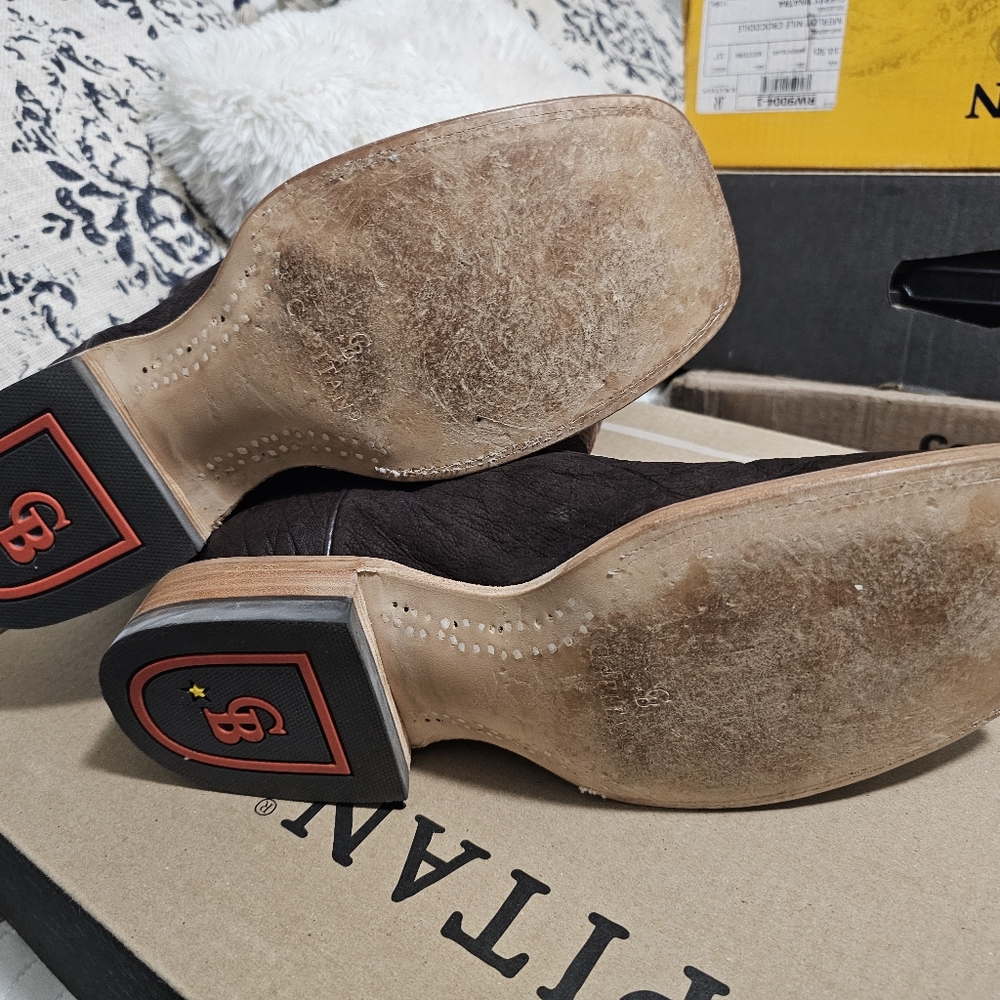 Men's Capitan Elephant Cowboy Western Boots